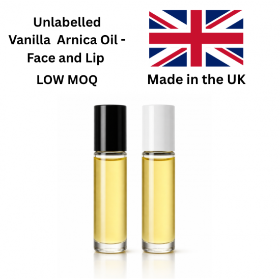 Unlabelled Arnica Post-Filler Elixir  -  10ml Glass Roller Ball Bottles (No Boxes)